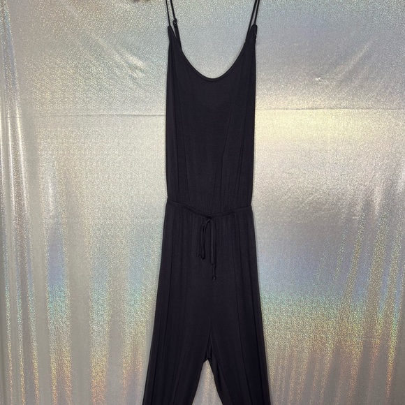 Fantastic fawn jumpsuit onsie jumper grey tie waist criss cross back comfy - Picture 9 of 12